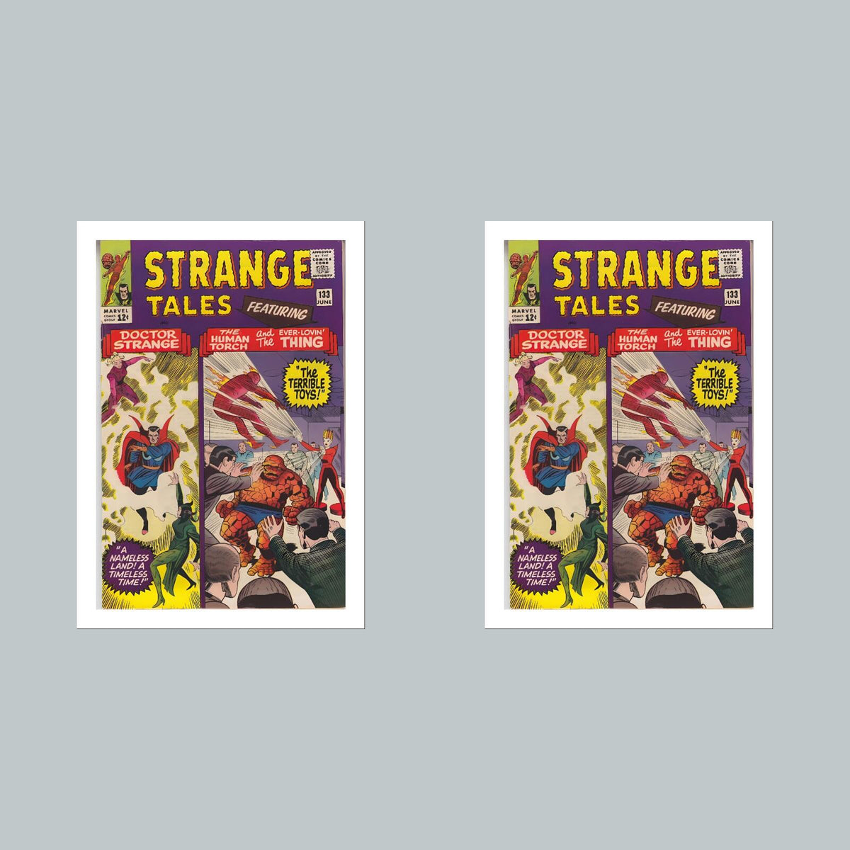 2503 Strange Tales 8x10 Glossy Photo Comic Book CoverFast-Secure Shipping