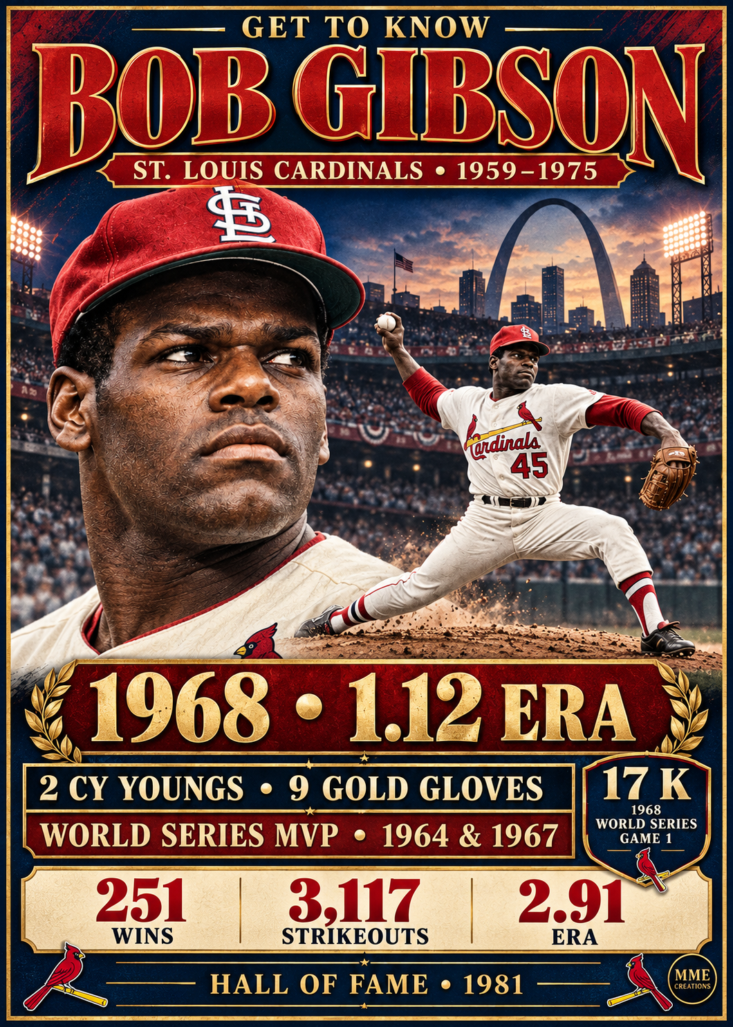 Laminated Baseball Card