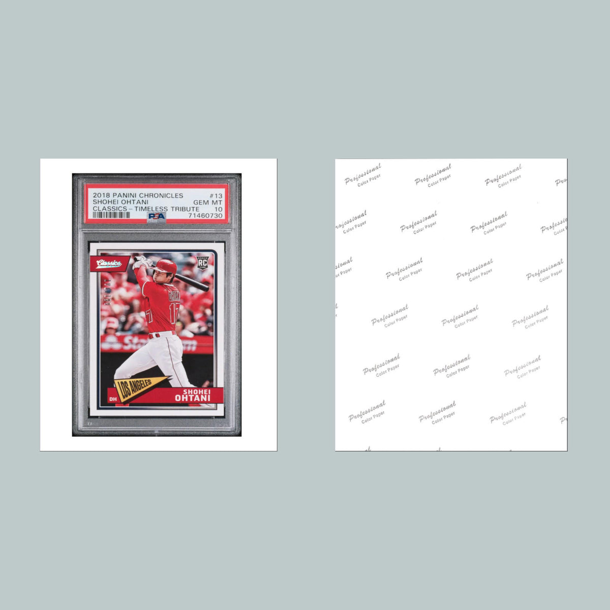0916 P -8X10 Shohei Ohtani Classics 8x10 Glossy Photo - Fast-Secure Shipping BBL