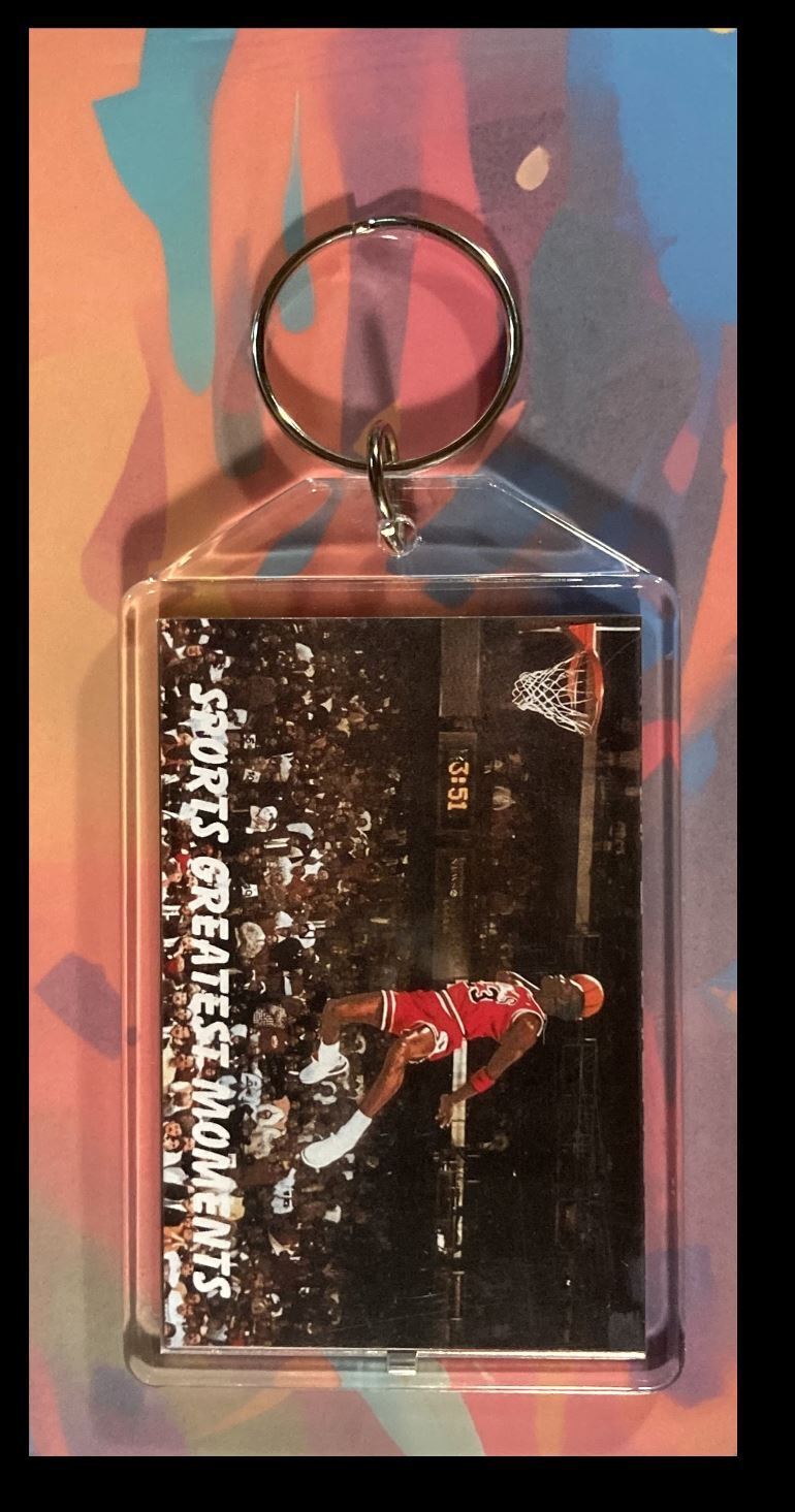 3336 Michael Jordan - Sports Greatest Moments Keychain - Makes A Great Gift