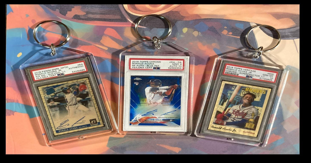 3146B Ronald Acuna Jr 3 Keychains