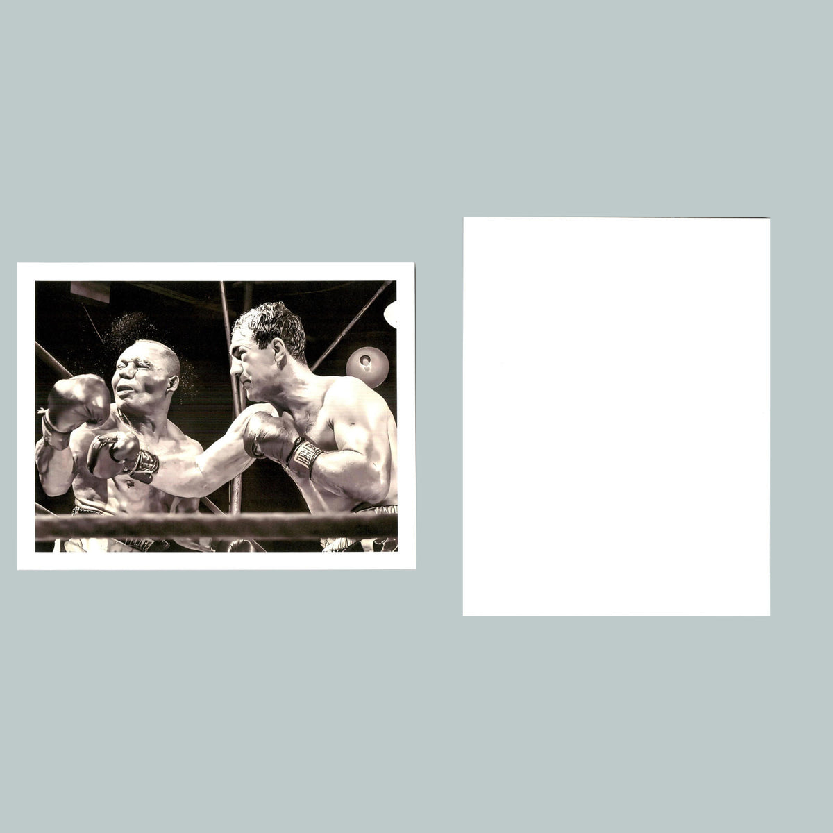 0067 P -8X10 Rocky Marciano and Jersey Joe Walcott-H Glossy Photo