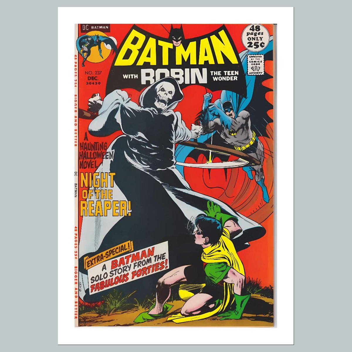 1934 Bat Man 8x10 Glossy Photo Comic Book Cover Fast-Secure Shipping