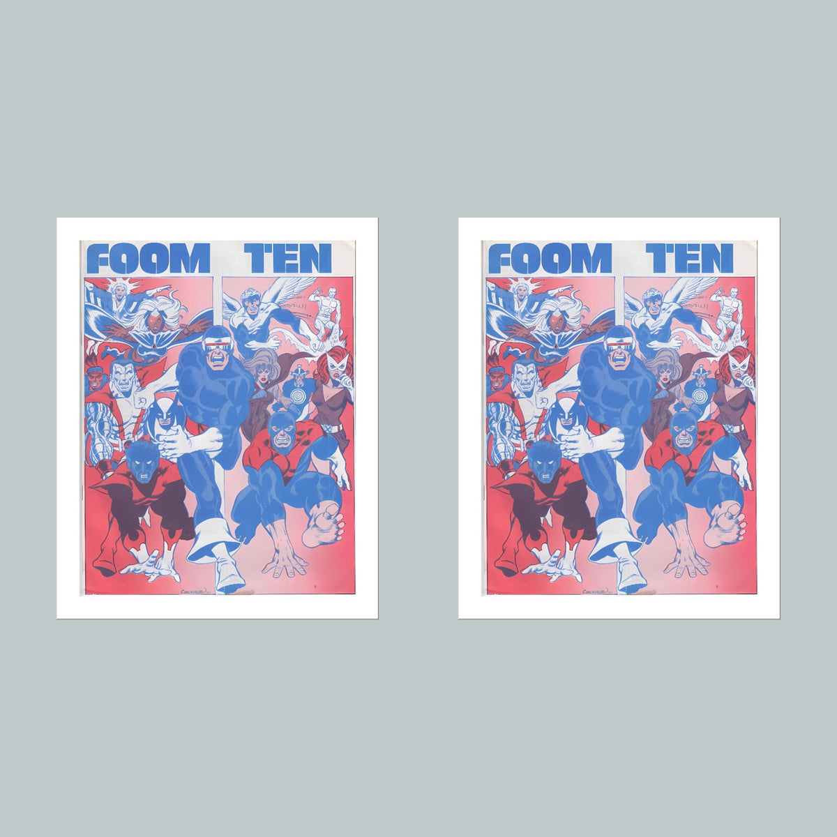 2168 Foom Ten 8x10 Glossy Photo Comic Book Cover Fast-Secure Shipping