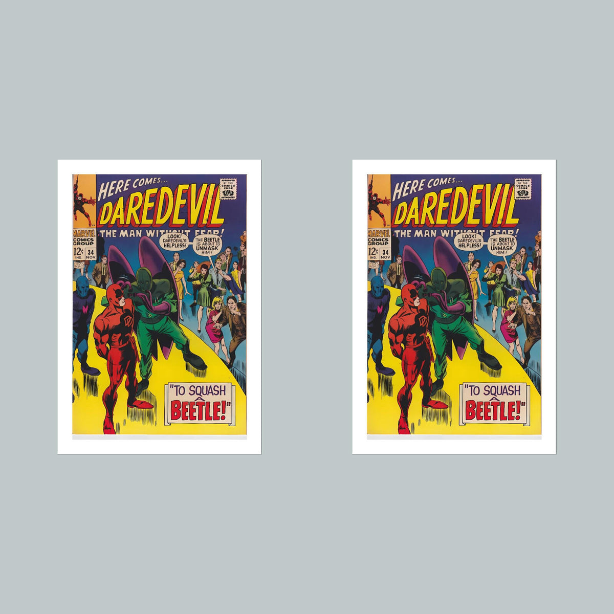 2008 Daredevil 8x10 Glossy Photo Comic Book Cover Fast-Secure Shipping