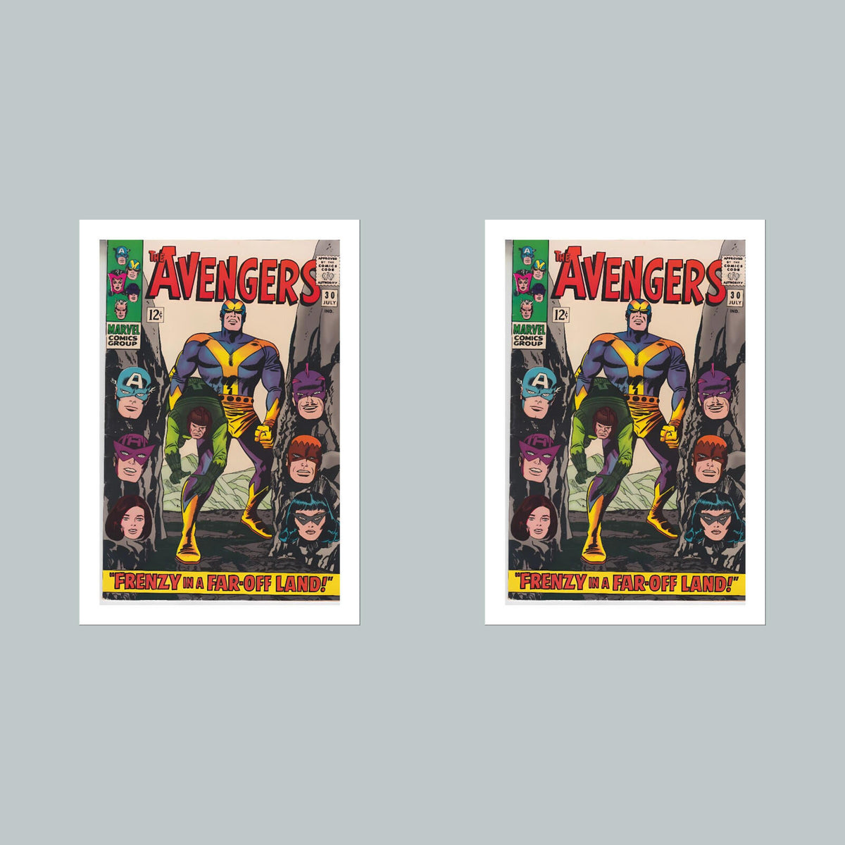 1871 Avengers 8x10 Glossy Photo Comic Book Cover Fast-Secure Shipping