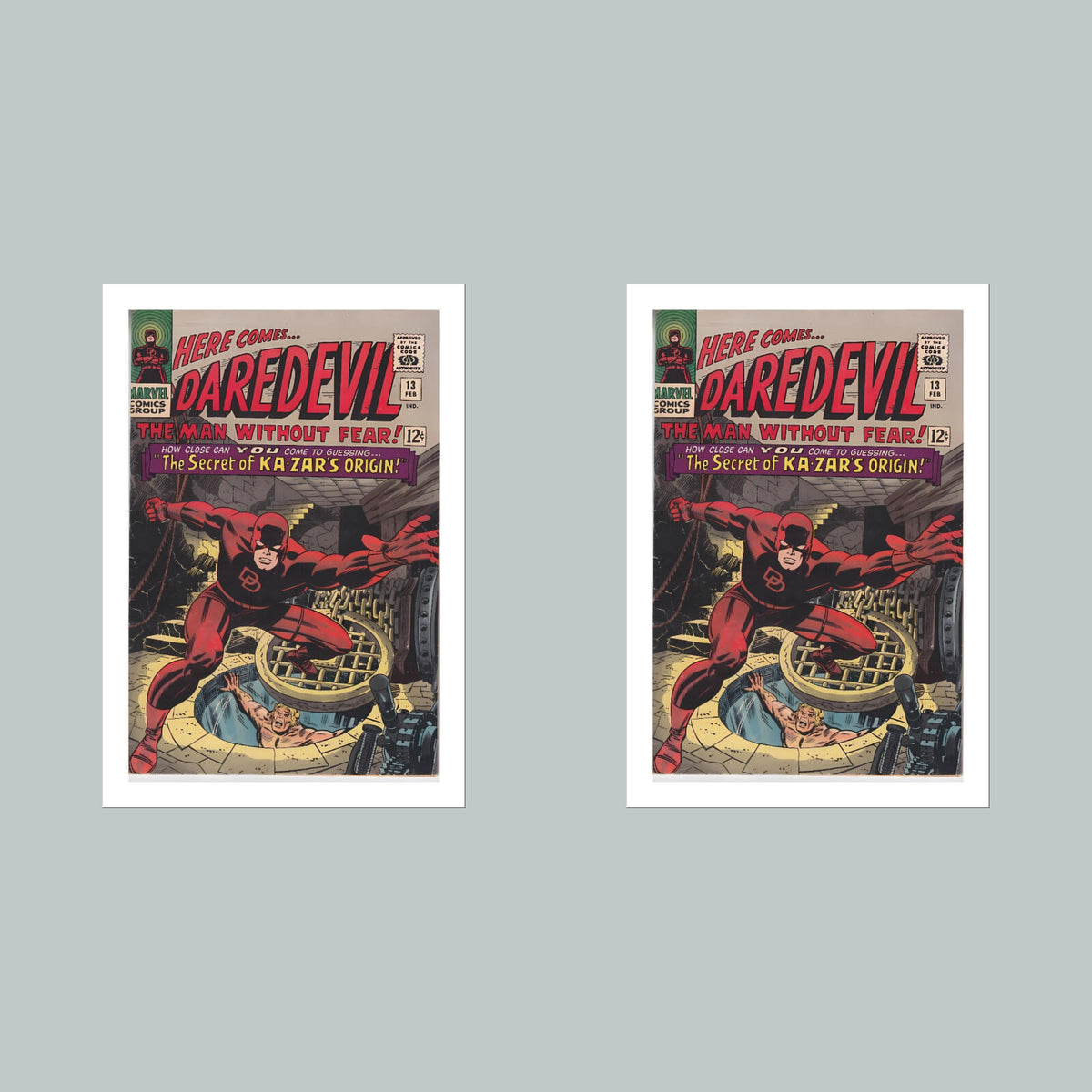 2002 Daredevil 8x10 Glossy Photo Comic Book Cover Fast-Secure Shipping