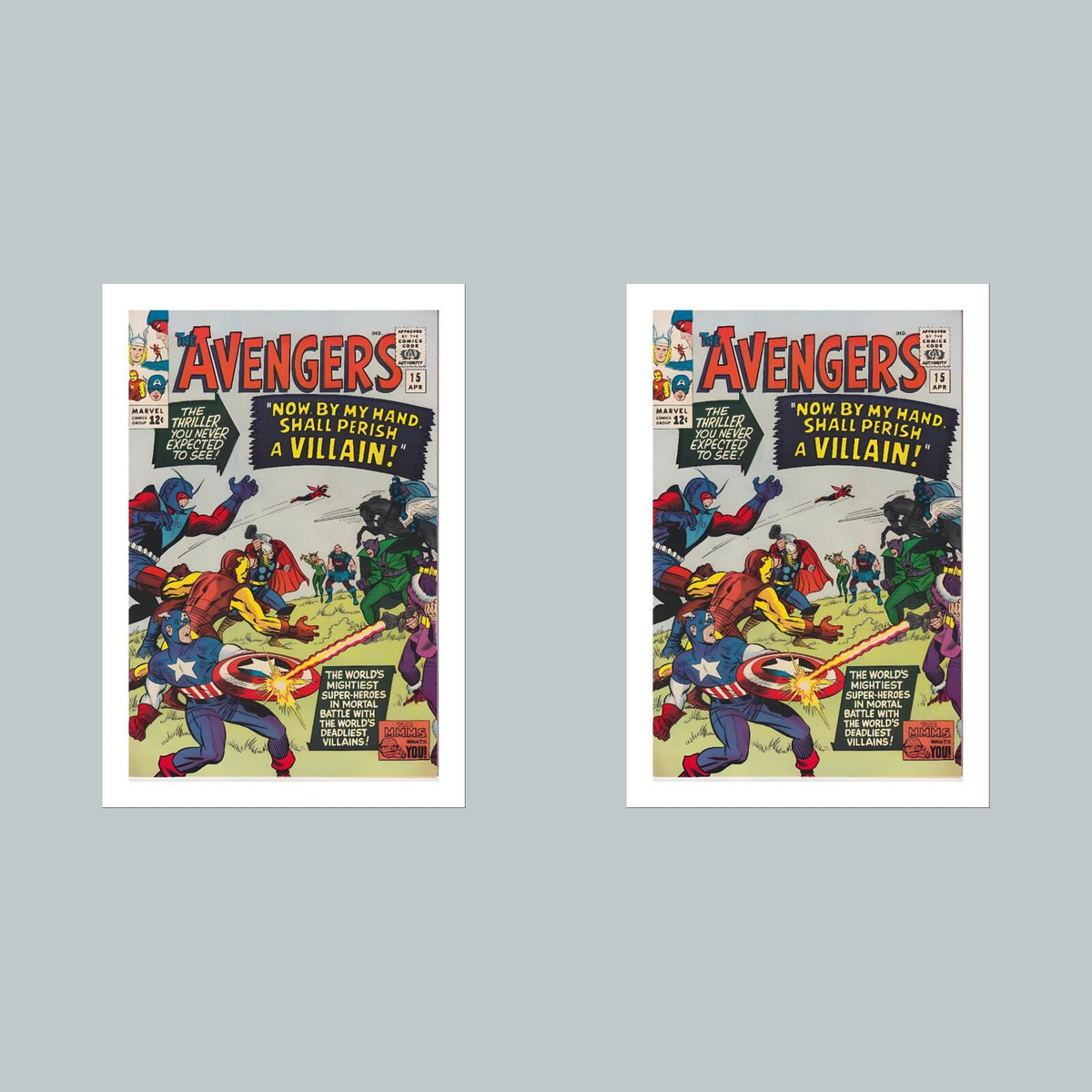 1808 The Avengers 8x10 Glossy Photo Comic Book Cover Fast-Secure Shipping