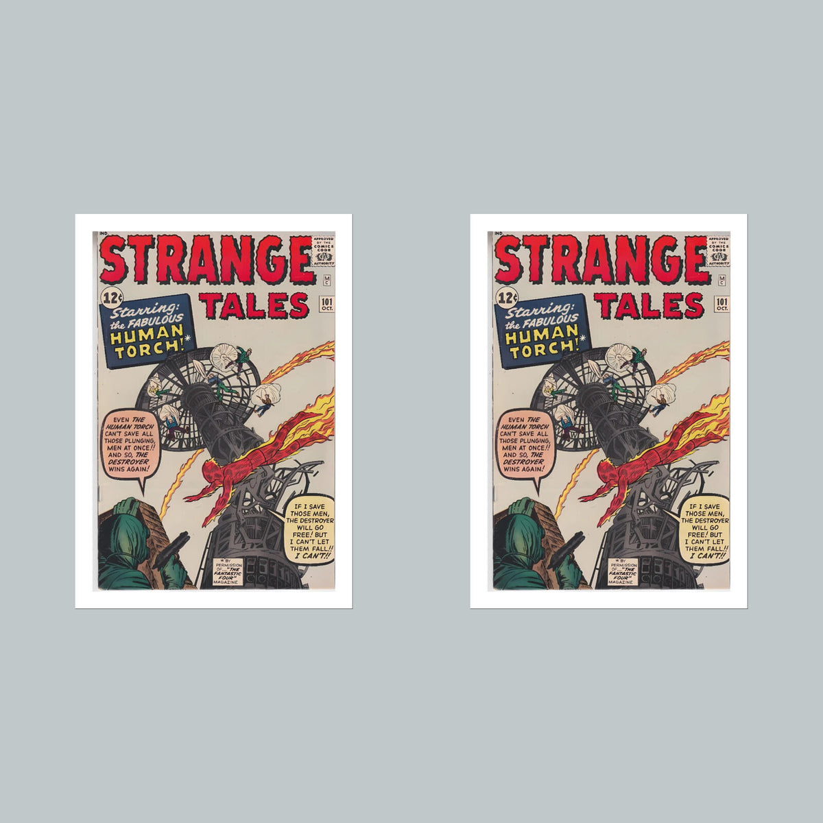 2415 Strange Tales 8x10 Glossy Photo Comic Book Cover Fast-Secure Shipping