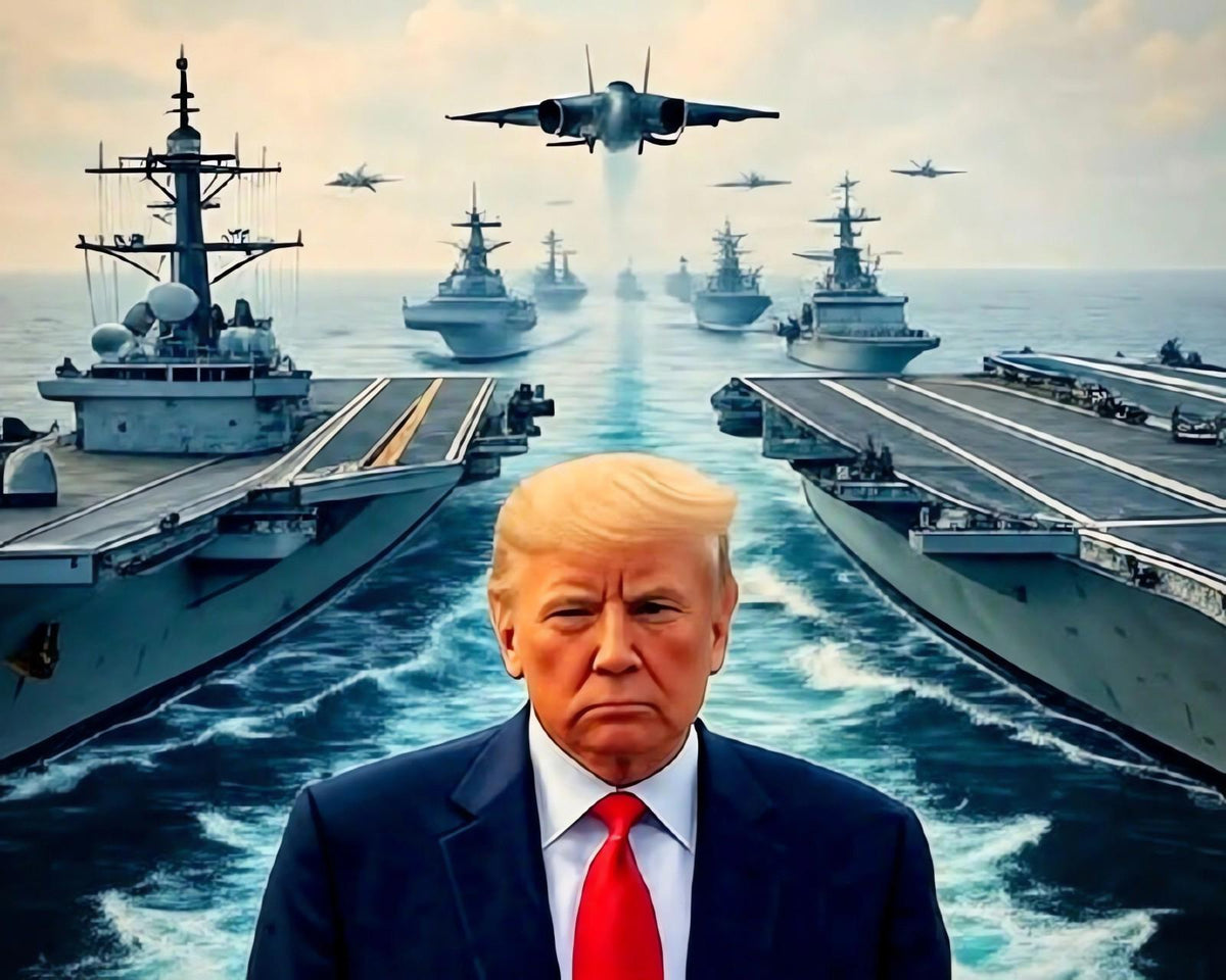 0695 P-8X10 Trump FAFO Glossy Photo Fast-Secure Shipping MS