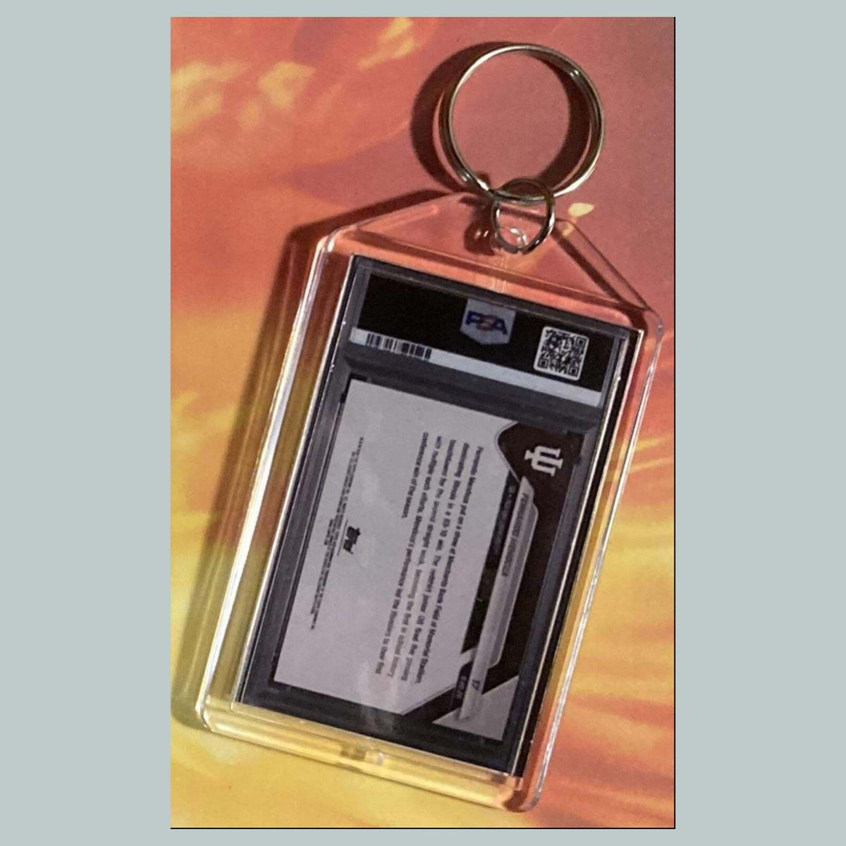 3725 Fernando Mendoza 2025 Bowman U Custom Hand Made Keychain