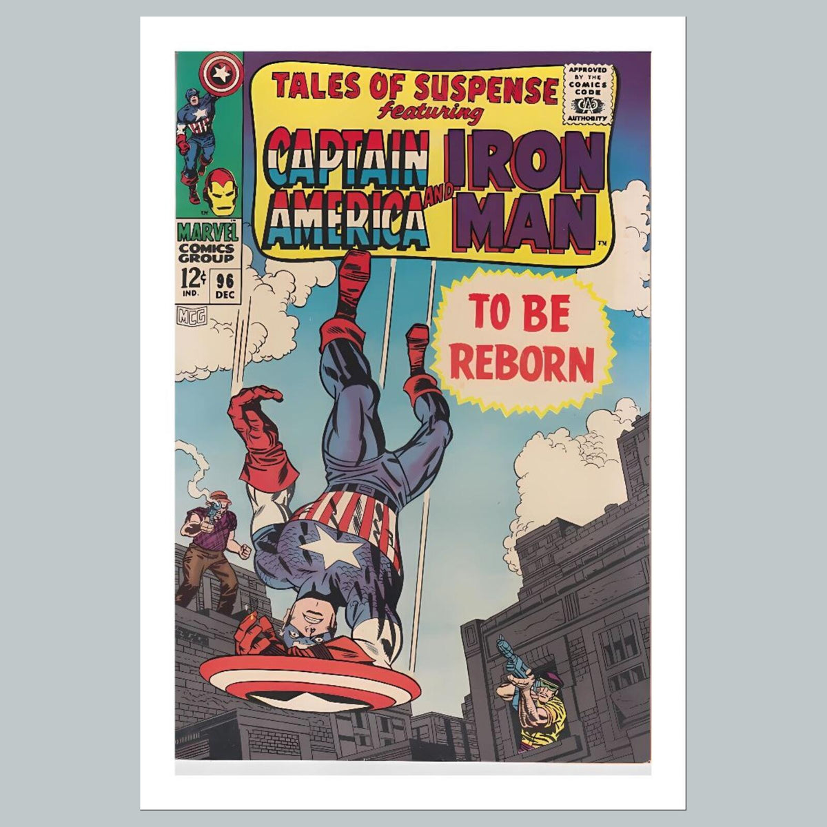 2470 Tales Of Suspense 8x10 Glossy Photo Comic Book CoverFast-Secure Shipping