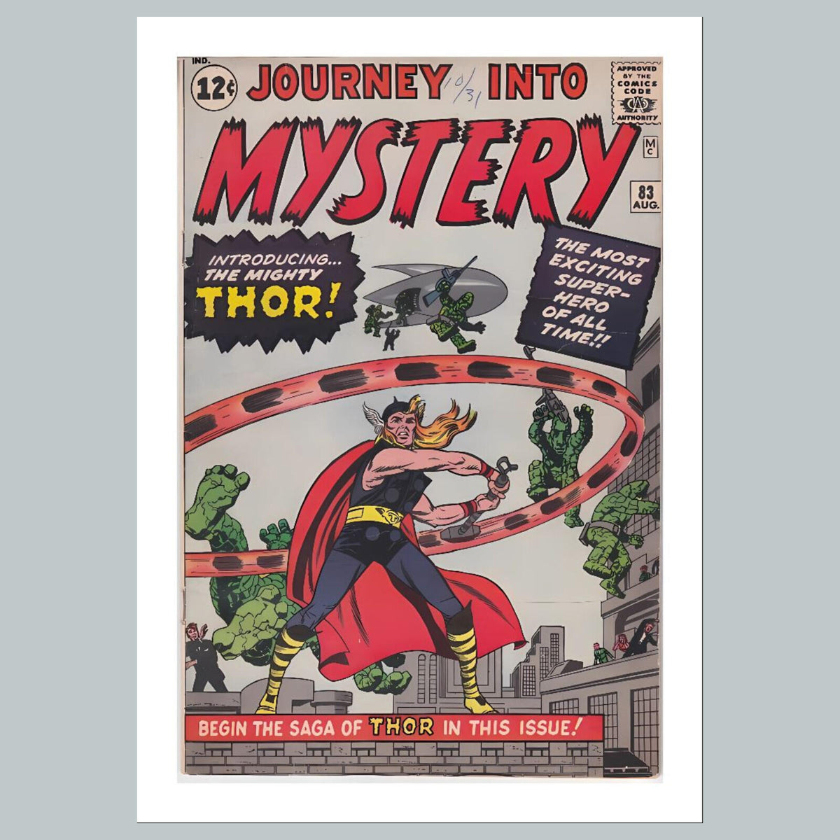 2102 Mystery 8x10 Glossy Photo Comic Book Cover Fast-Secure Shipping
