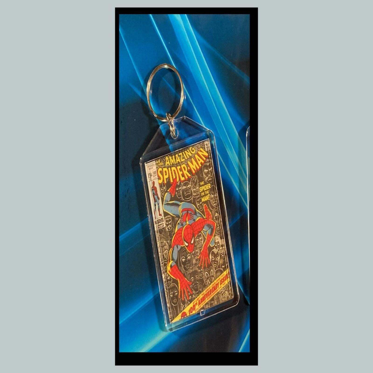 3395 Spider Man Aug 1974 Classic Return Of Punisher Custom Keychain