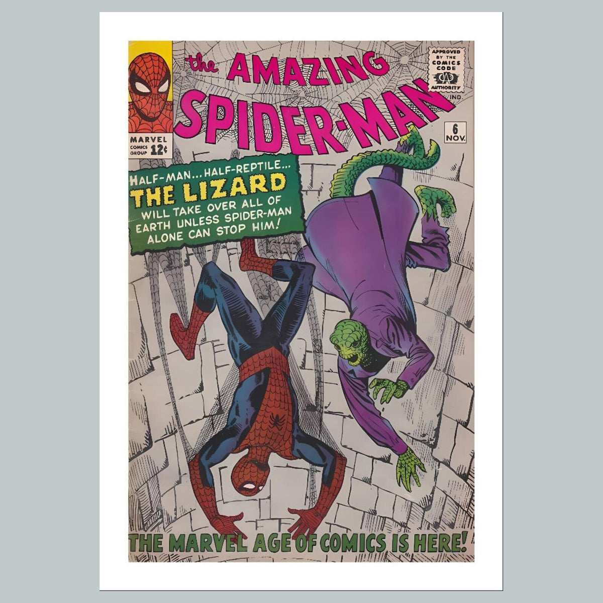 1768 Amazing Spider-Man 8x10 Glossy Photo Comic Book Cover Fast-Secure Shipping
