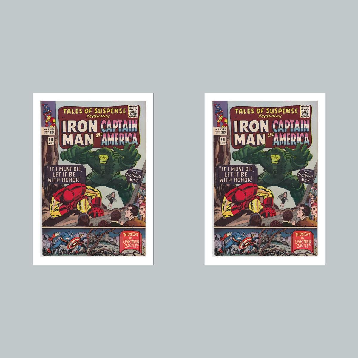 2430 Tales Of Suspense 8x10 Glossy Photo Comic Book Cover Fast-Secure Shipping