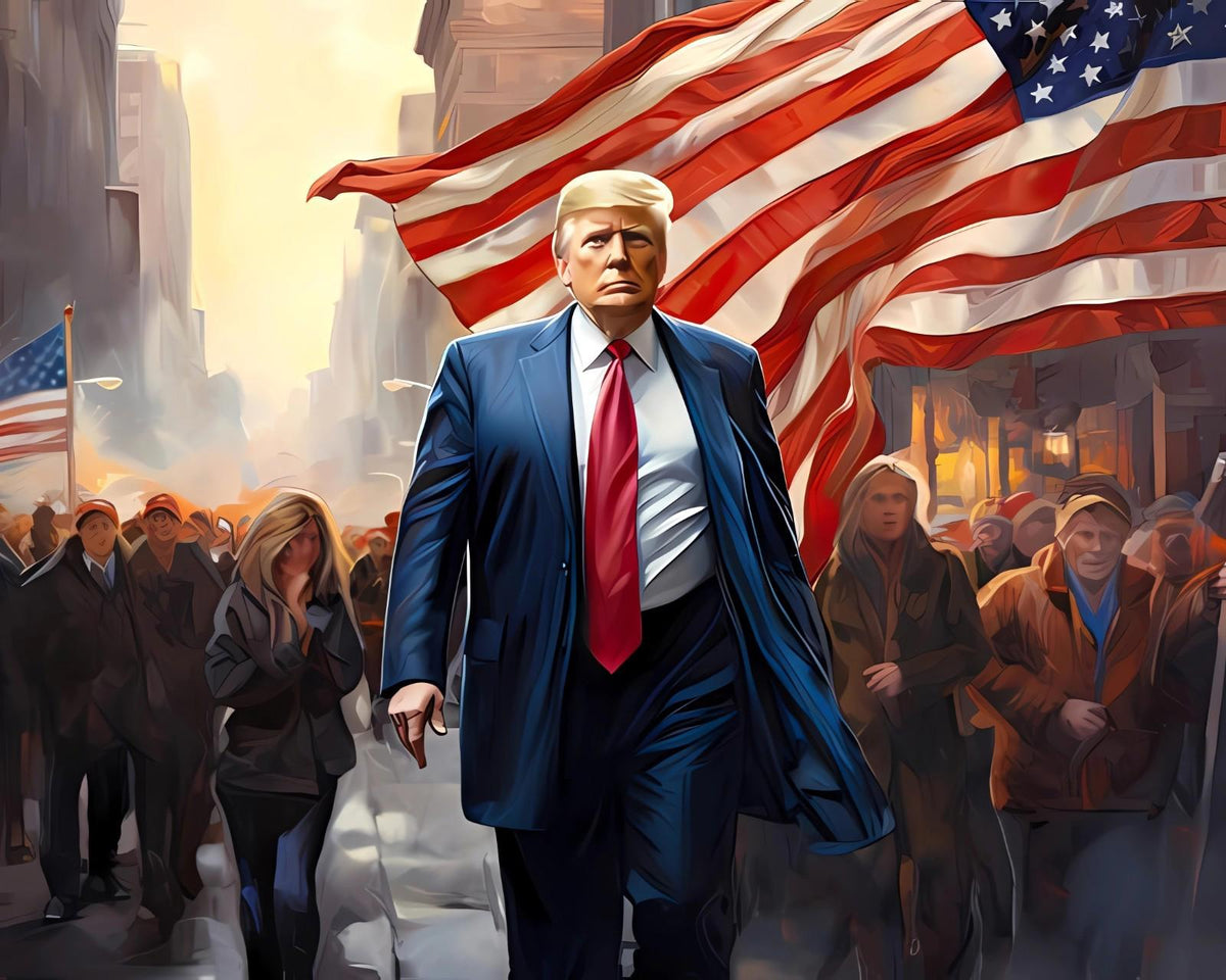 0689 P-8X10 Trump MAGA Army Glossy Photo Fast-Secure Shipping MS
