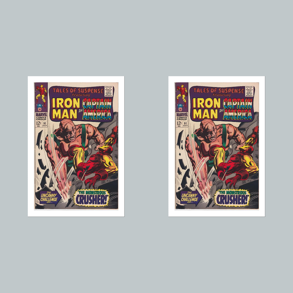 2457 Tales Of Suspense 8x10 Glossy Photo Comic Book CoverFast-Secure Shipping