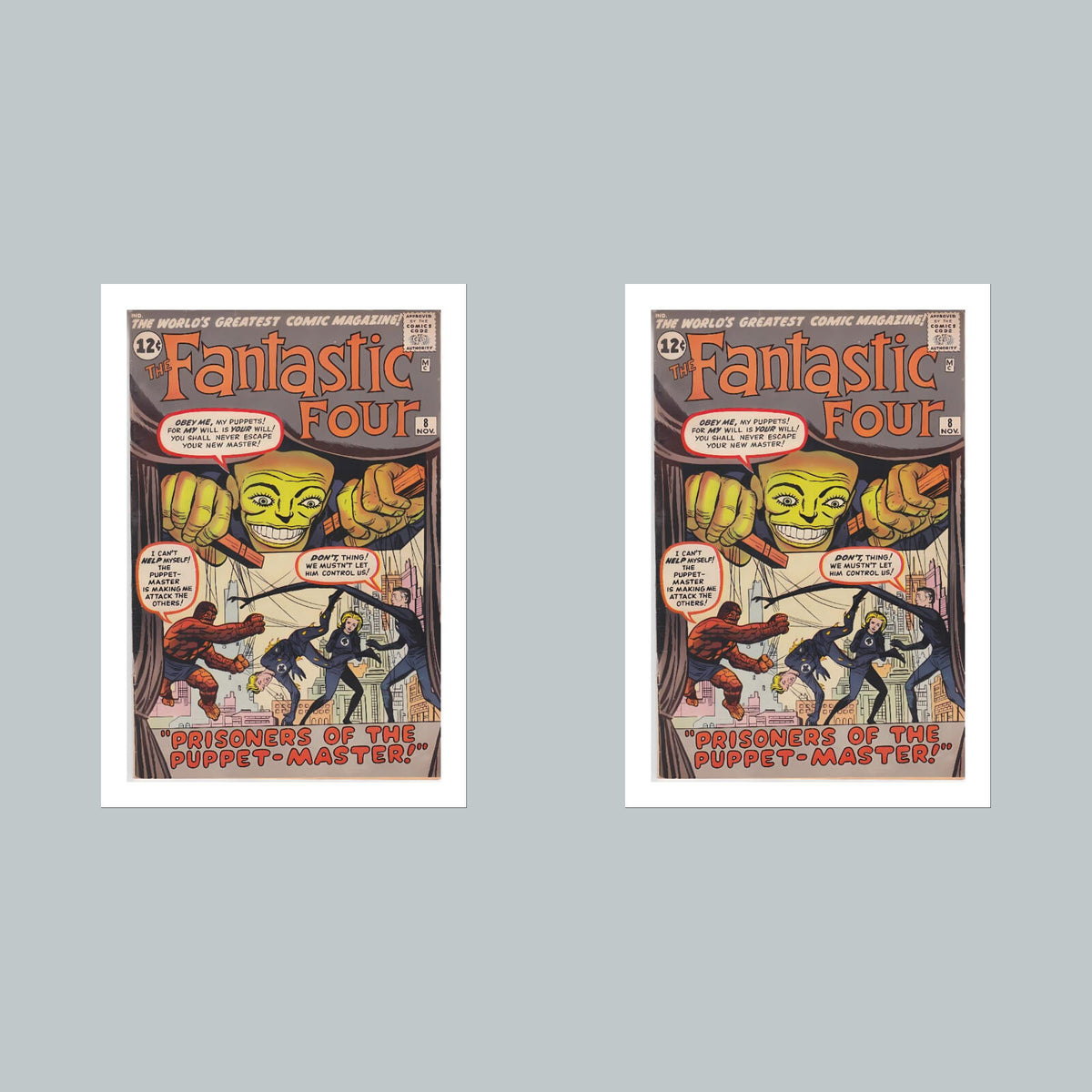 2006 Fantastic Four 8x10 Glossy Photo Comic Book Cover Fast-Secure Shipping