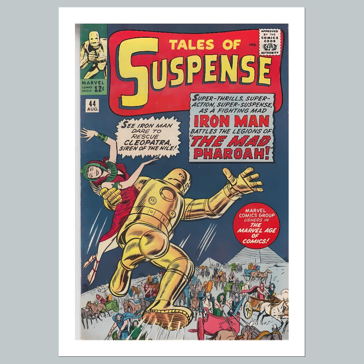 2554 Tales Of Suspense 8x10 Glossy Photo Comic Book CoverFast-Secure Shipping