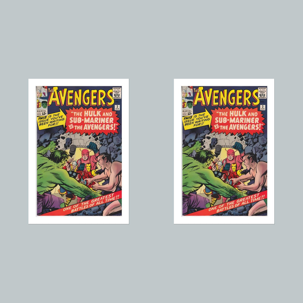 1838 The Avengers 8x10 Glossy Photo Comic Book Cover Fast-Secure Shipping