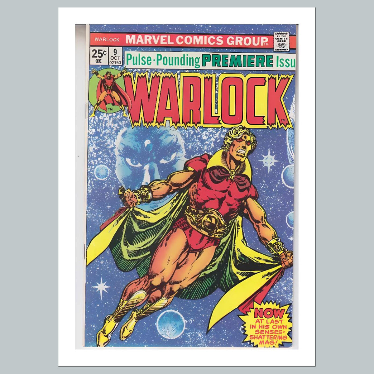 2479 Warlock 8x10 Glossy Photo Comic Book CoverFast-Secure Shipping