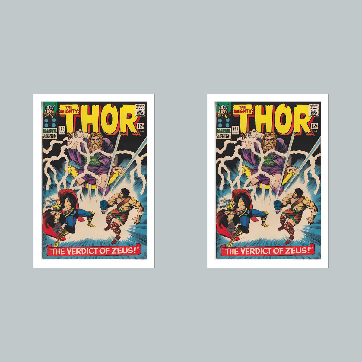 2186 Thor 8x10 Glossy Photo Comic Book Cover Fast-Secure Shipping