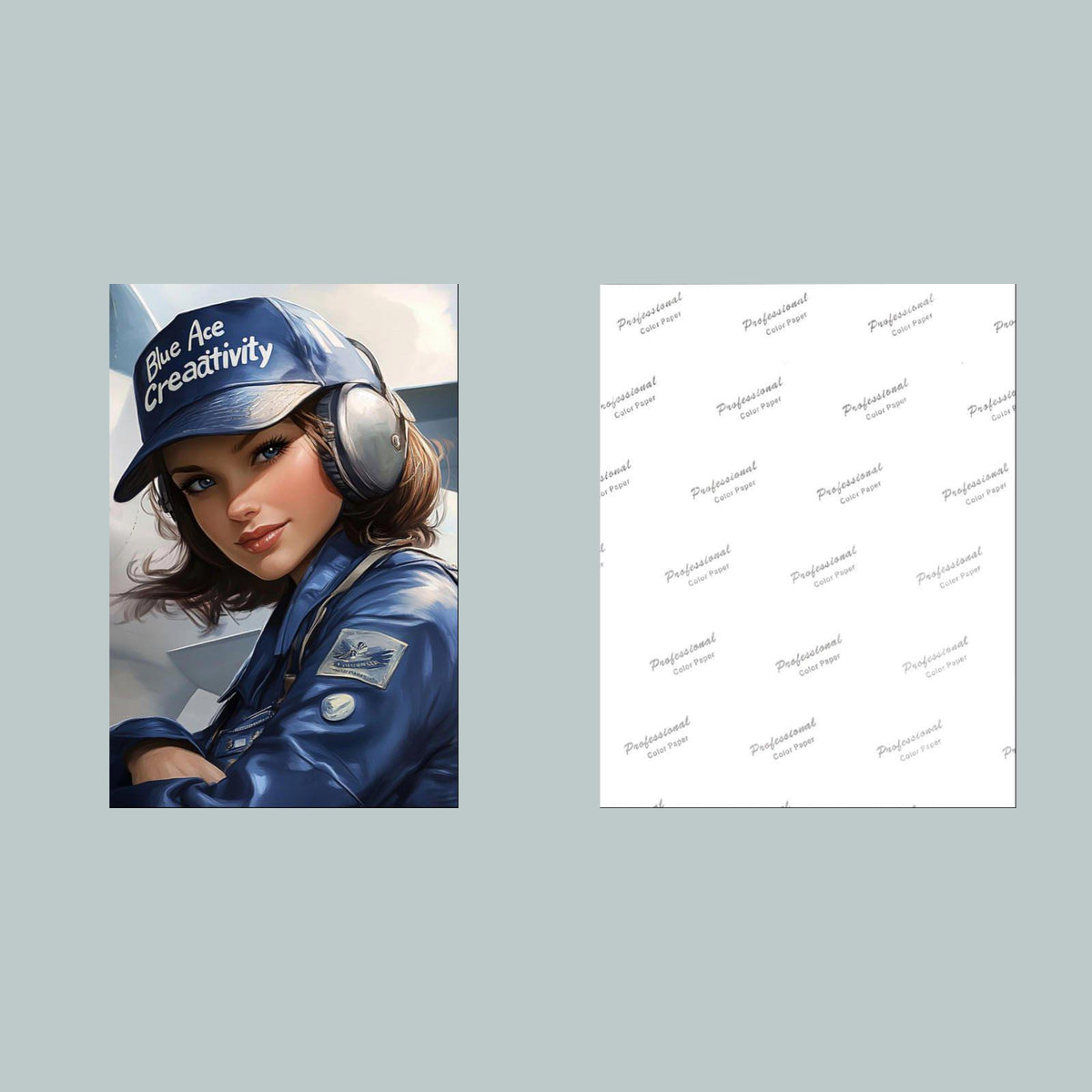 1338 Cute Pilot 8x10 Glossy Photo - Fast-Secure Shipping MS