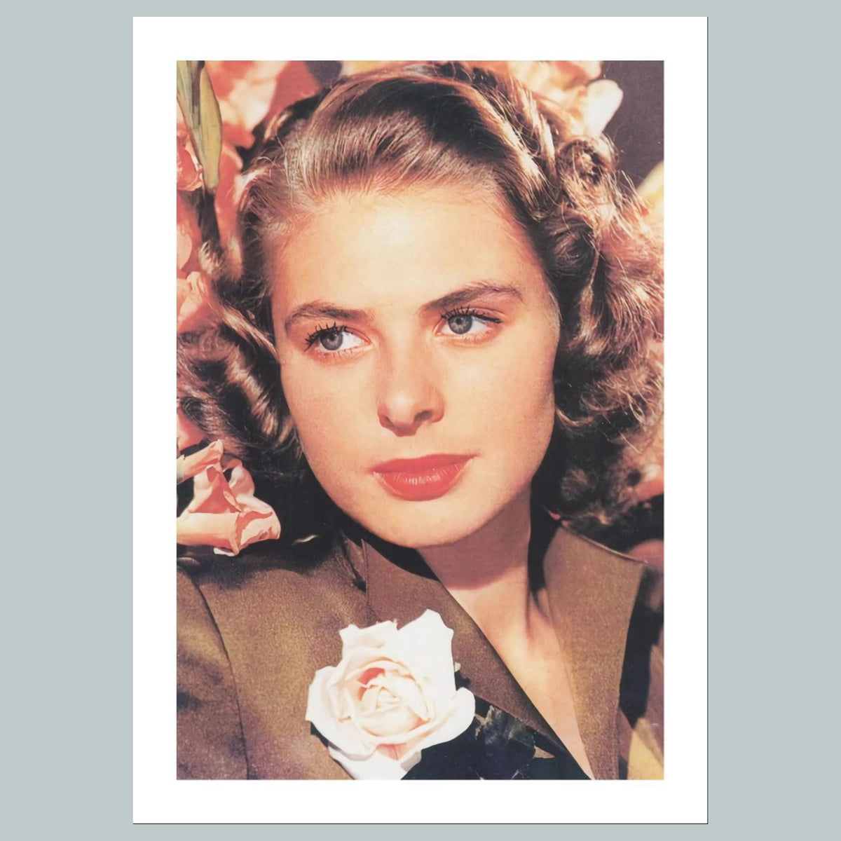 1524 Ingrid Bergman 8x10 Glossy Photo Fast-Secure Shipping MS