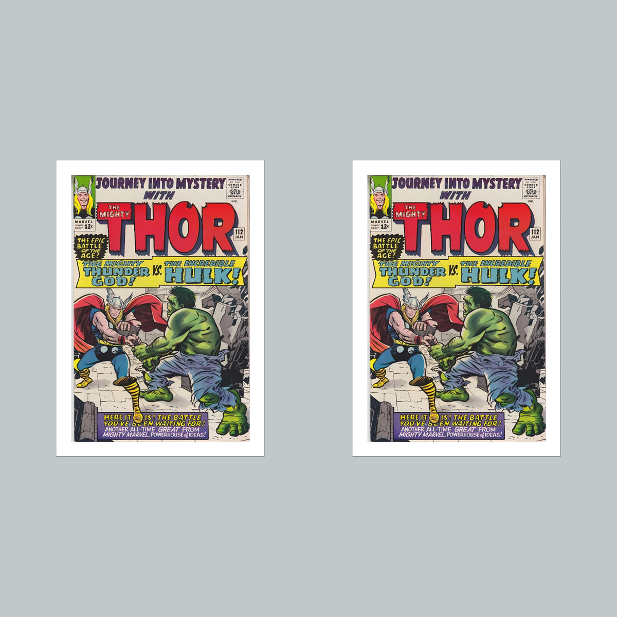 2094 Thor 8x10 Glossy Photo Comic Book Cover Fast-Secure Shipping