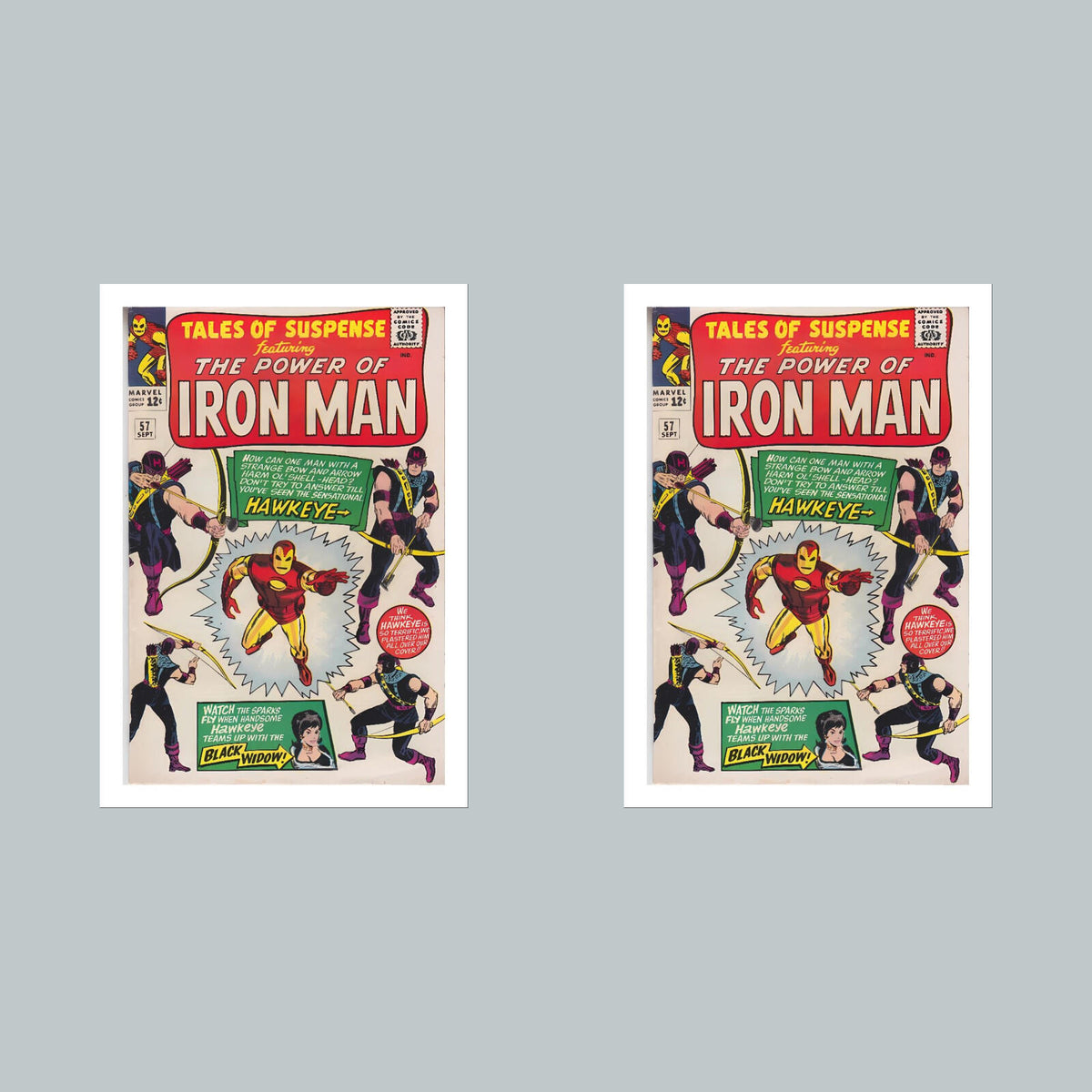 2442 Tales Of Suspense 8x10 Glossy Photo Comic Book Cover Fast-Secure Shipping
