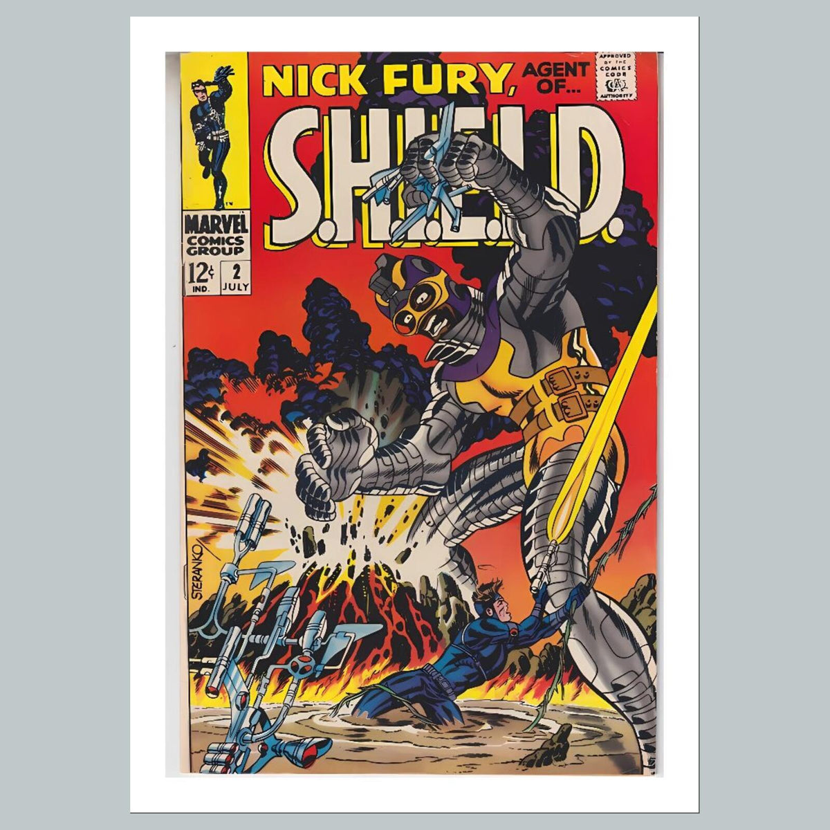 2201 Shield 8x10 Glossy Photo Comic Book Cover Fast-Secure Shipping