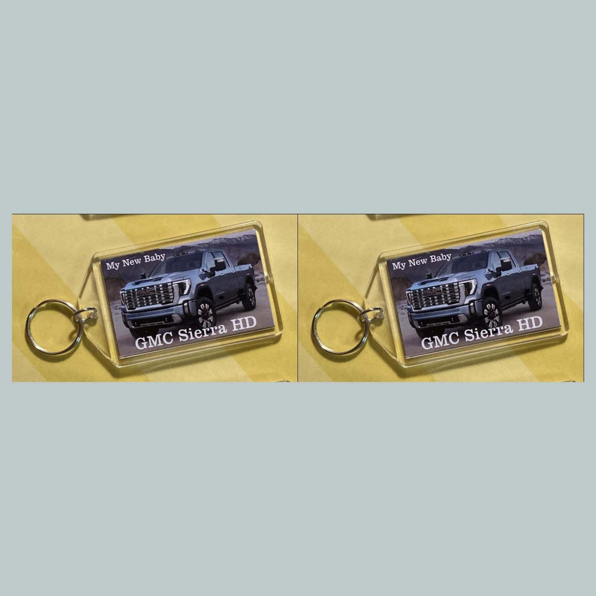 3674 New Truck Custom Hand Made Keychain
