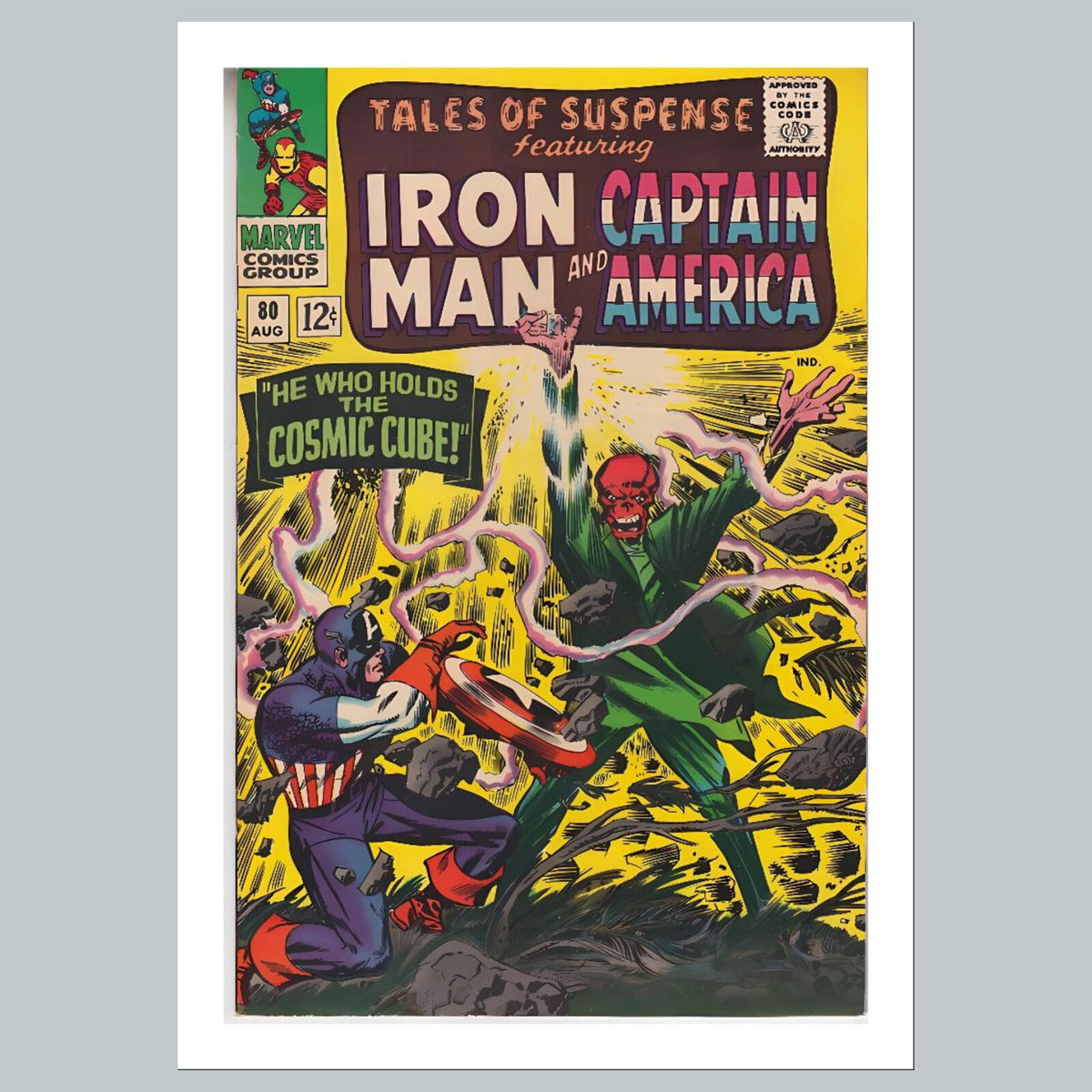 2473 Tales Of Suspense 8x10 Glossy Photo Comic Book CoverFast-Secure Shipping