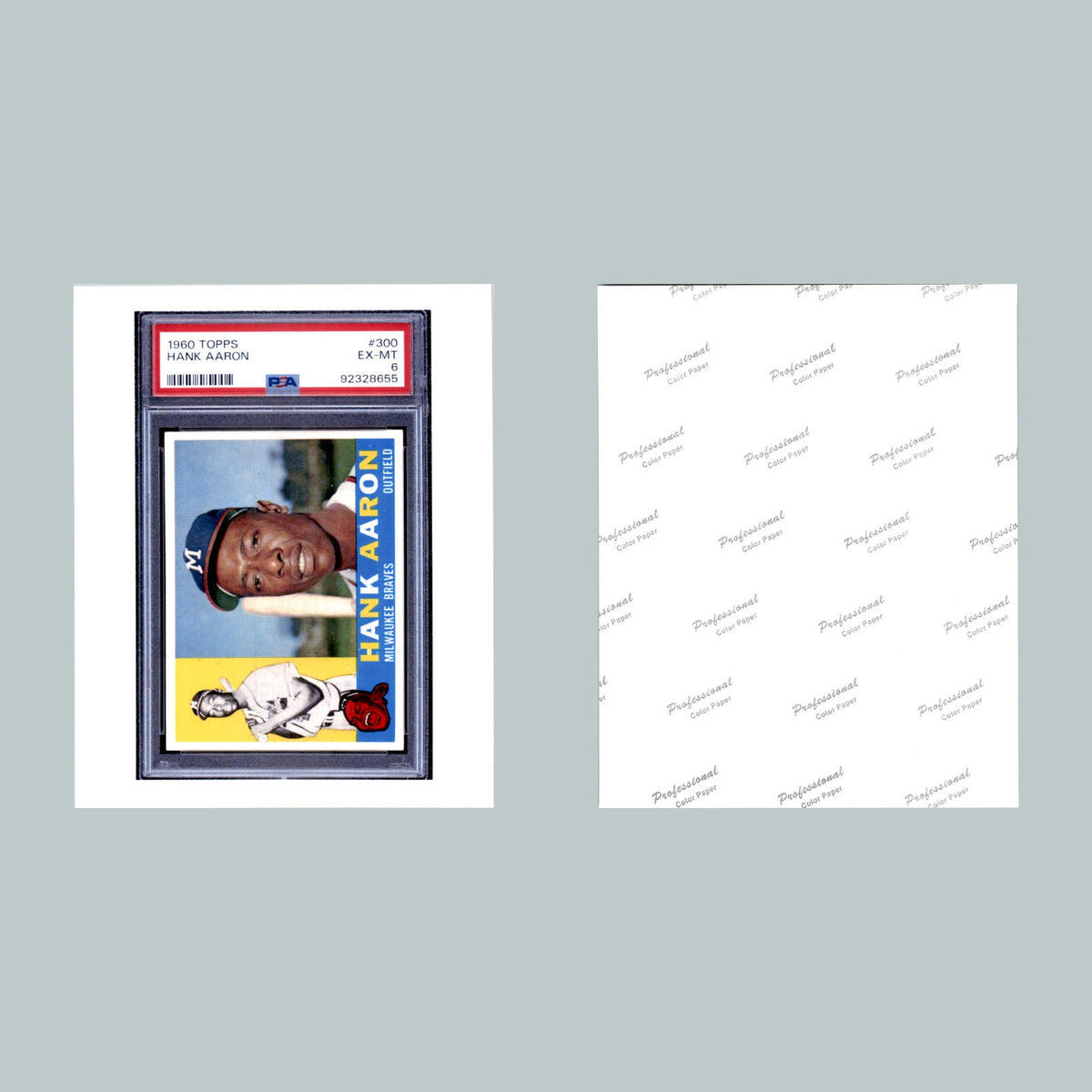 1164 8x10 Hank Aaron Glossy Photo - Fast-Secure Shipping-Makes A Great Gift BBL