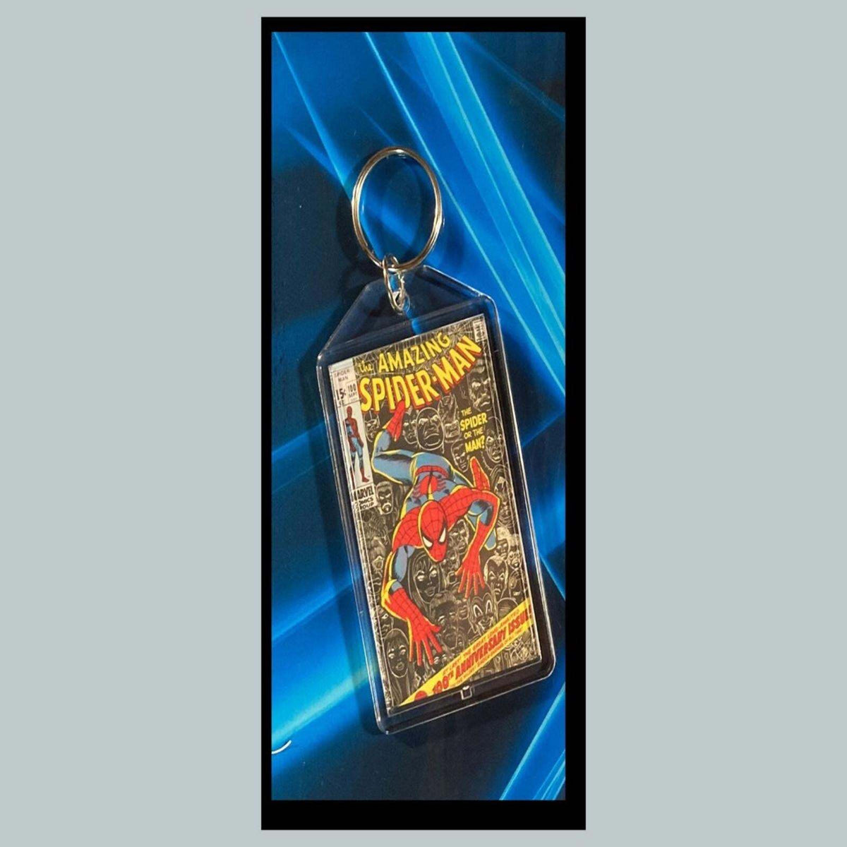 3397 Spider Man July 1971 Classic Goblins Power Custom Novelty Keychain
