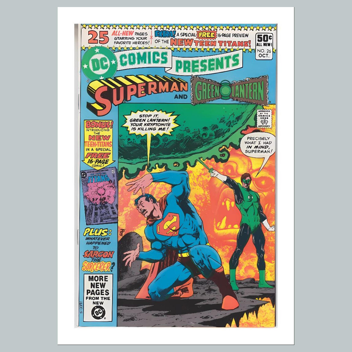 1922 Superman 8x10 Glossy Photo Comic Book Cover Fast-Secure Shipping