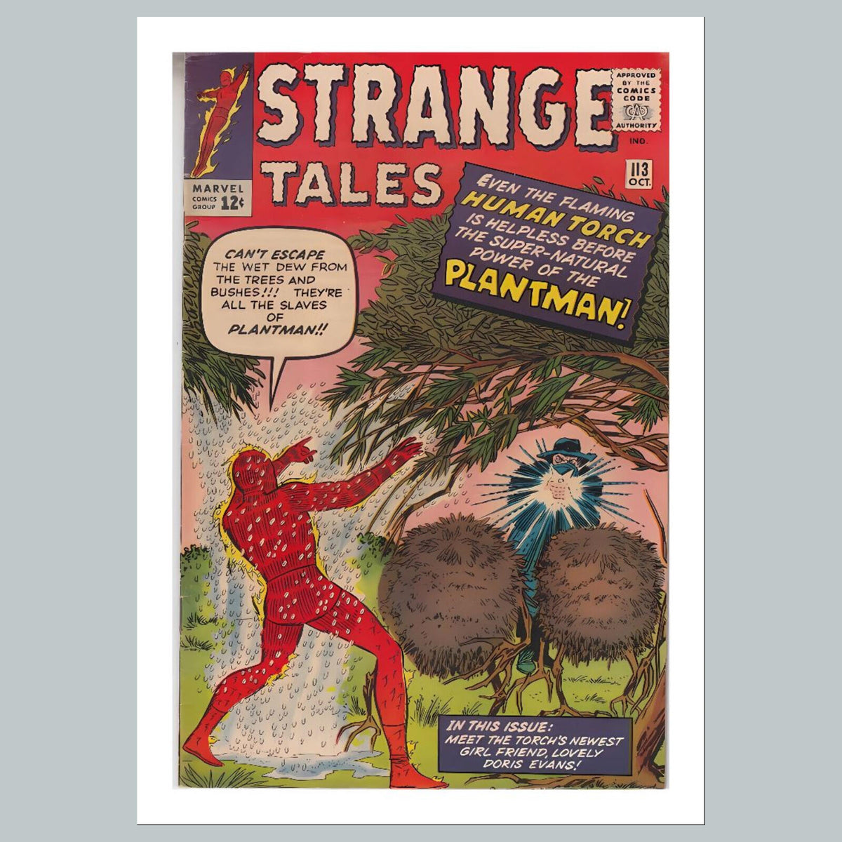 2408 Strange Tales 8x10 Glossy Photo Comic Book Cover Fast-Secure Shipping