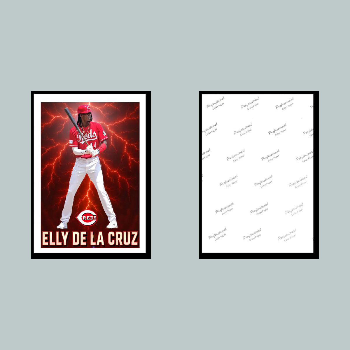 0636 P-8X10 Elly Red Lightning Glossy Photo Fast-Secure Shipping BBL
