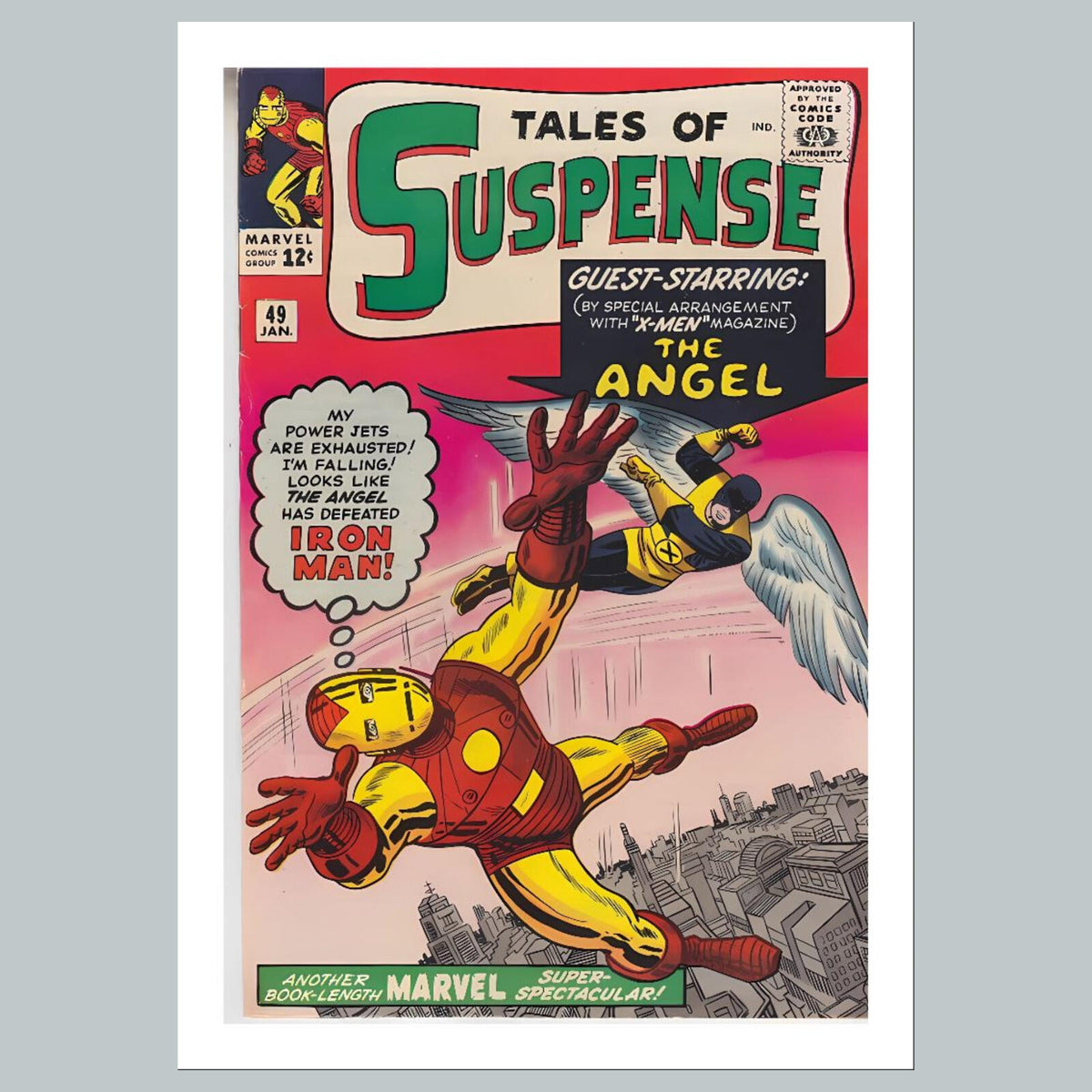 2449 Tales Of Suspense 8x10 Glossy Photo Comic Book CoverFast-Secure Shipping