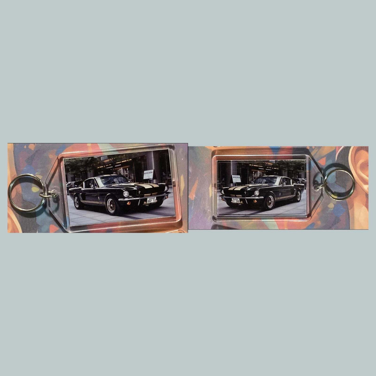 3548 1966 Ford Mustang Shelby GT350-H Special Edition Acrylic Keychain MSC KYC