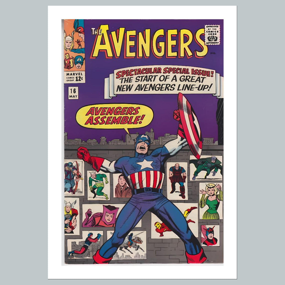 1883 Avengers 8x10 Glossy Photo Comic Book Cover Fast-Secure Shipping