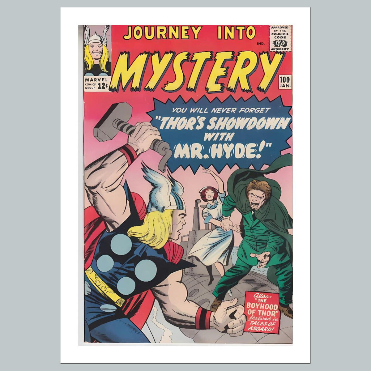 2165 Mystery 8x10 Glossy Photo Comic Book Cover Fast-Secure Shipping