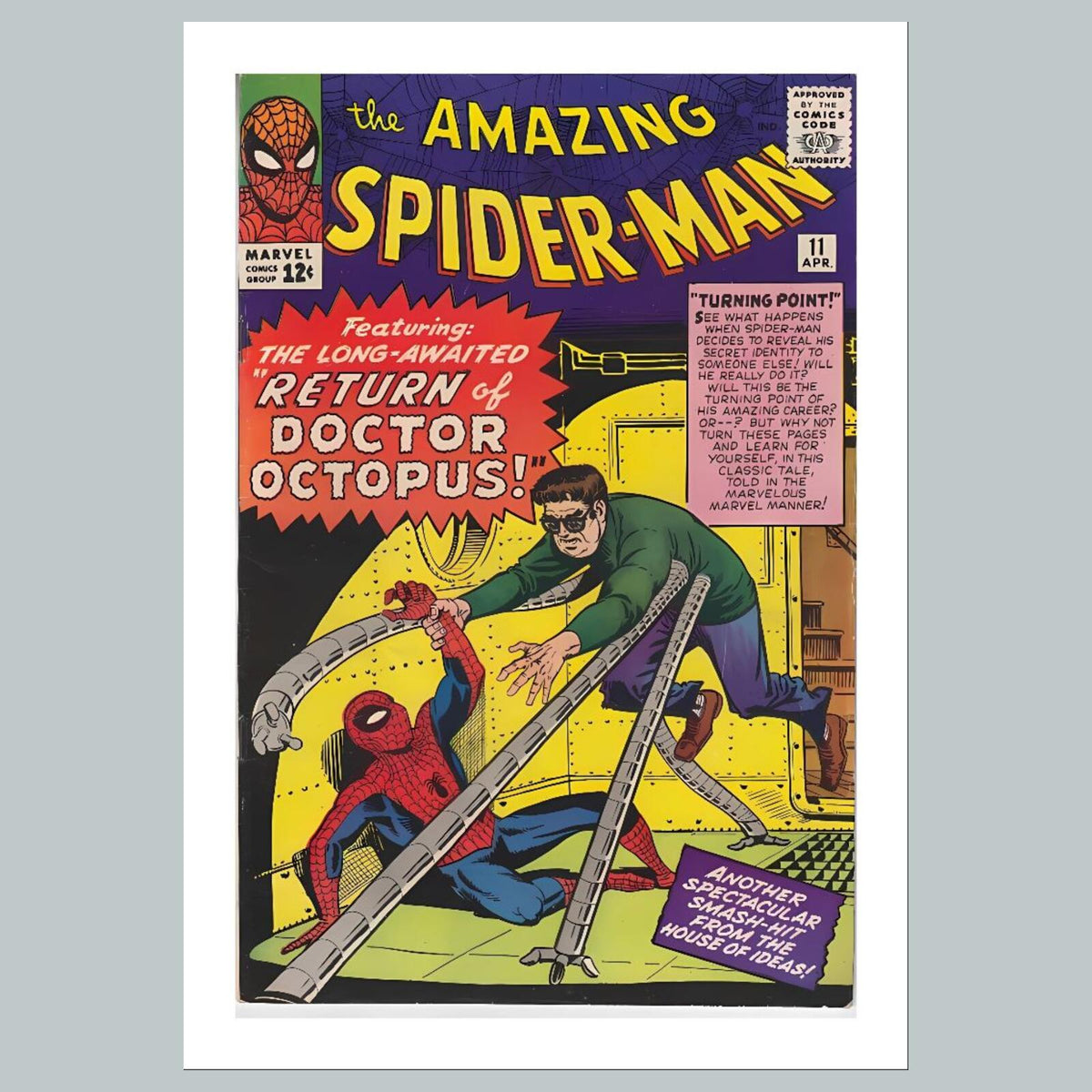1751 Amazing Spider-Man 8x10 Glossy Photo Comic Book Cover Fast-Secure Shipping