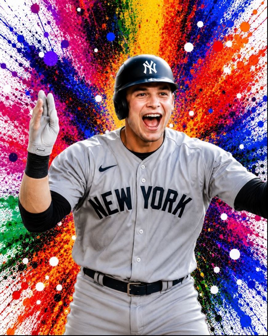 3861 Ben Rice 8x10 Premium Print | Color-Bomb | No Text Clean