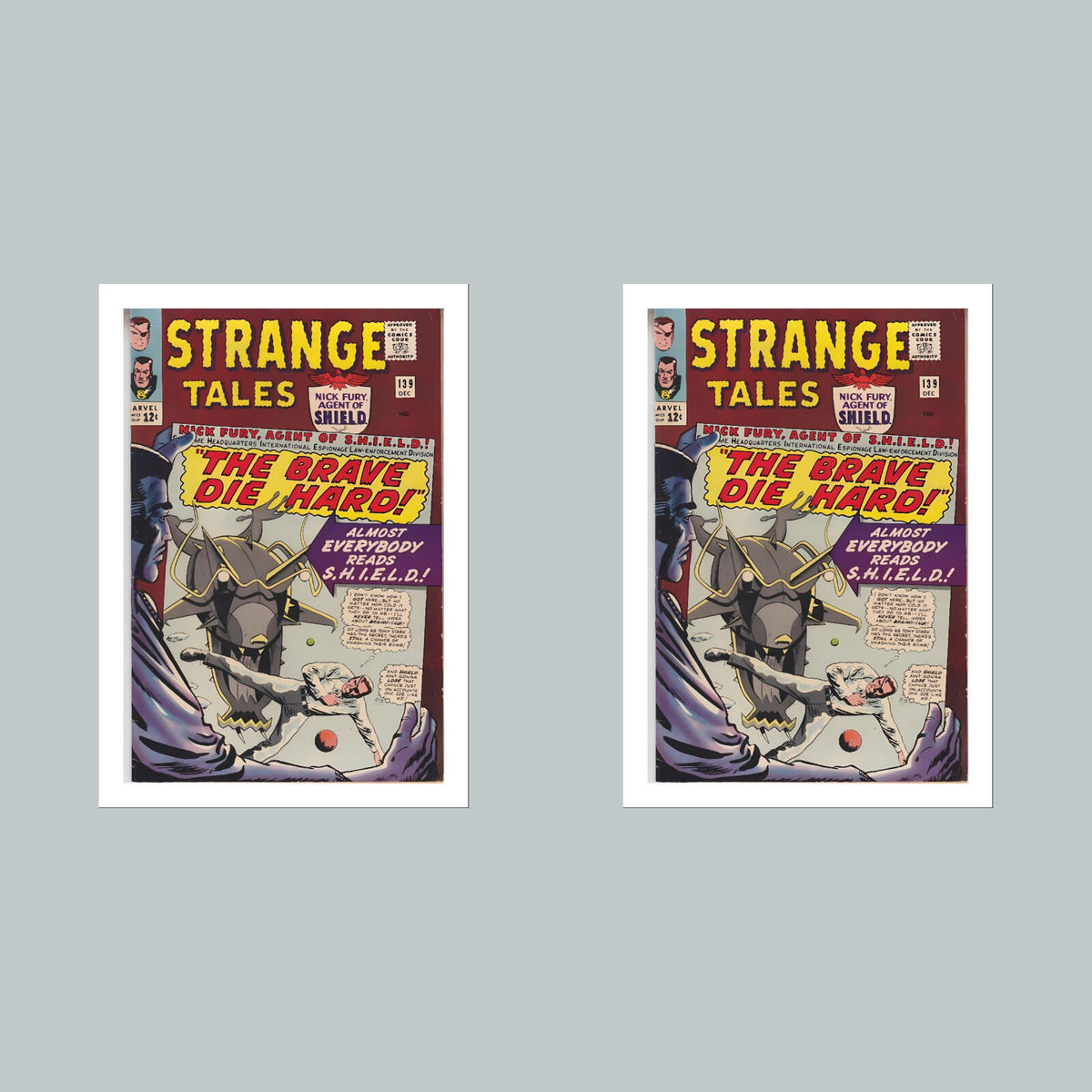 2482 Strange Tales 8x10 Glossy Photo Comic Book CoverFast-Secure Shipping