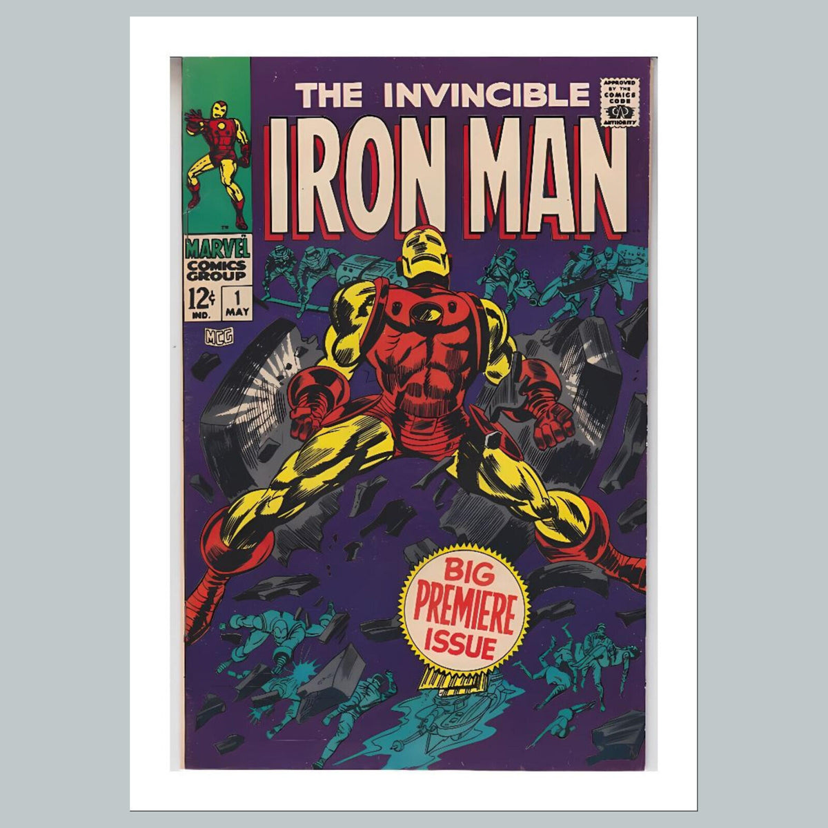 2085 Iron Man 8x10 Glossy Photo Comic Book Cover Fast-Secure Shipping
