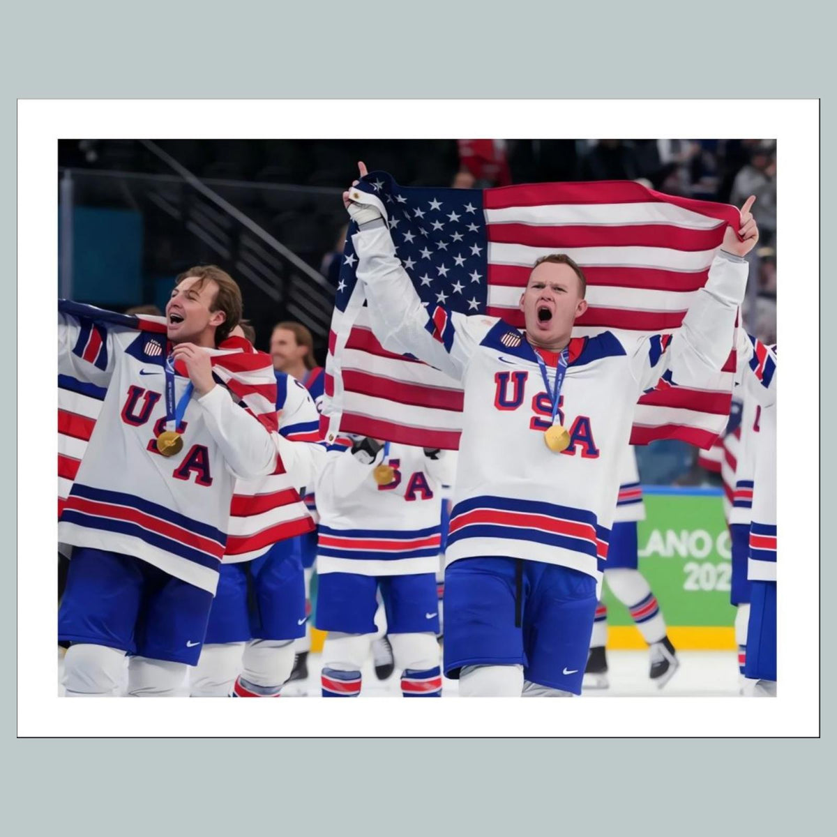 1415 2026 Olympics Gold Medal Winners Fast-Secure Shipping 8x10 Glossy Photo MS