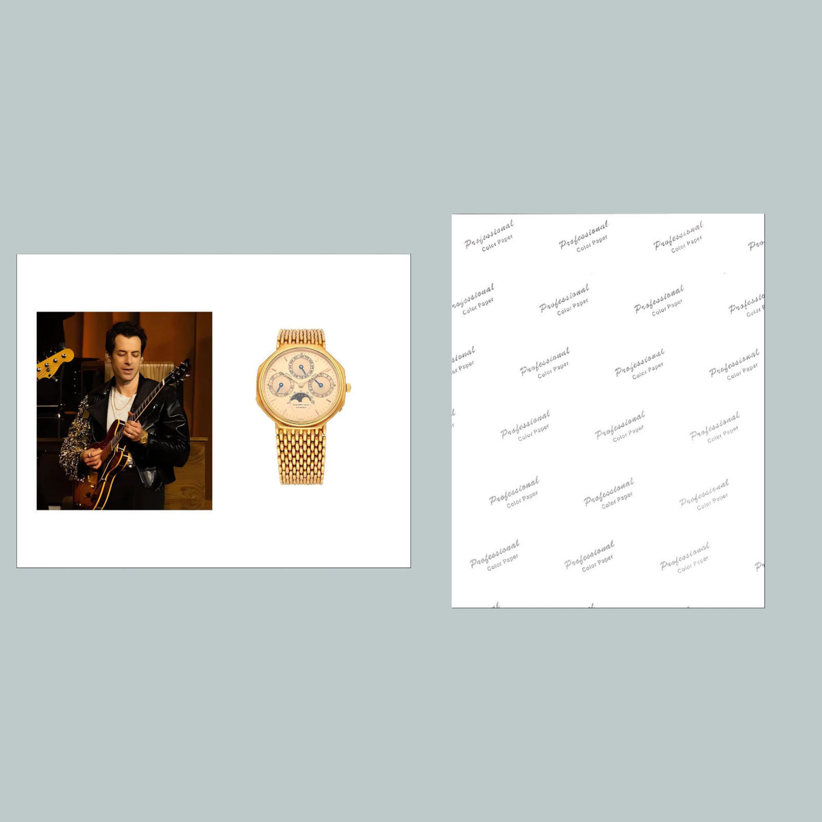 1466 Mark Ronson Audemars Piguet Perpetual Calendar 8x10 Glossy Photo MS