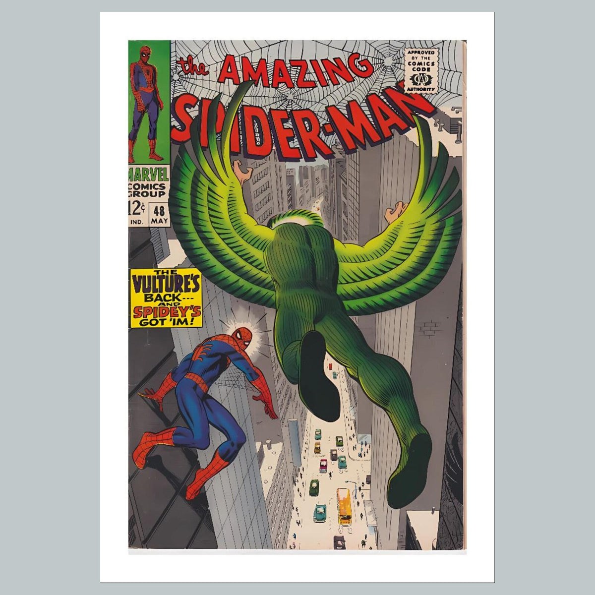 1785 Amazing Spider-Man 8x10 Glossy Photo Comic Book Cover Fast-Secure Shipping